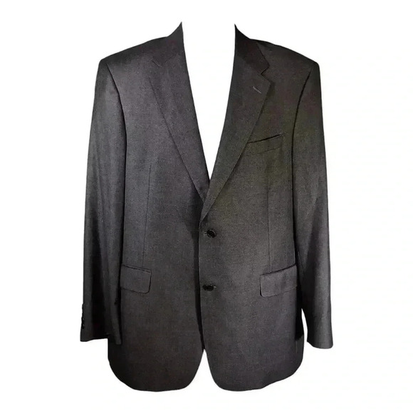 Daniel Cremieux Loro Piana Blazer Jacket Gray Men's 44L - Picture 1 of 8